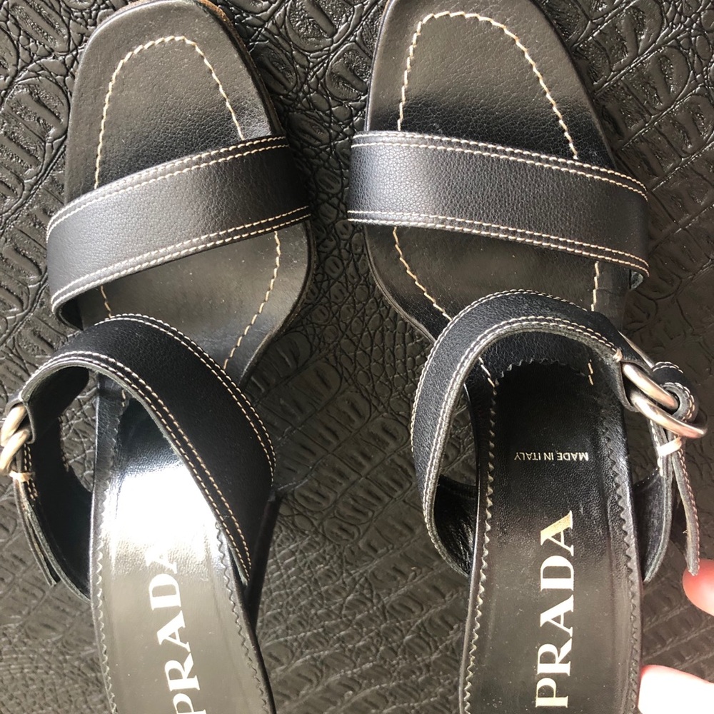 Prada Shoe Sandel High Heel size 8